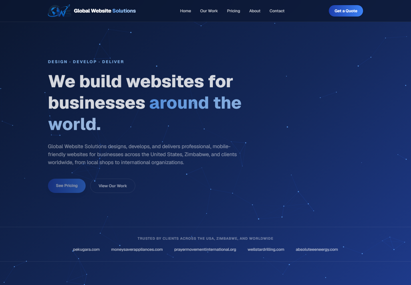 Global Website Solutions website