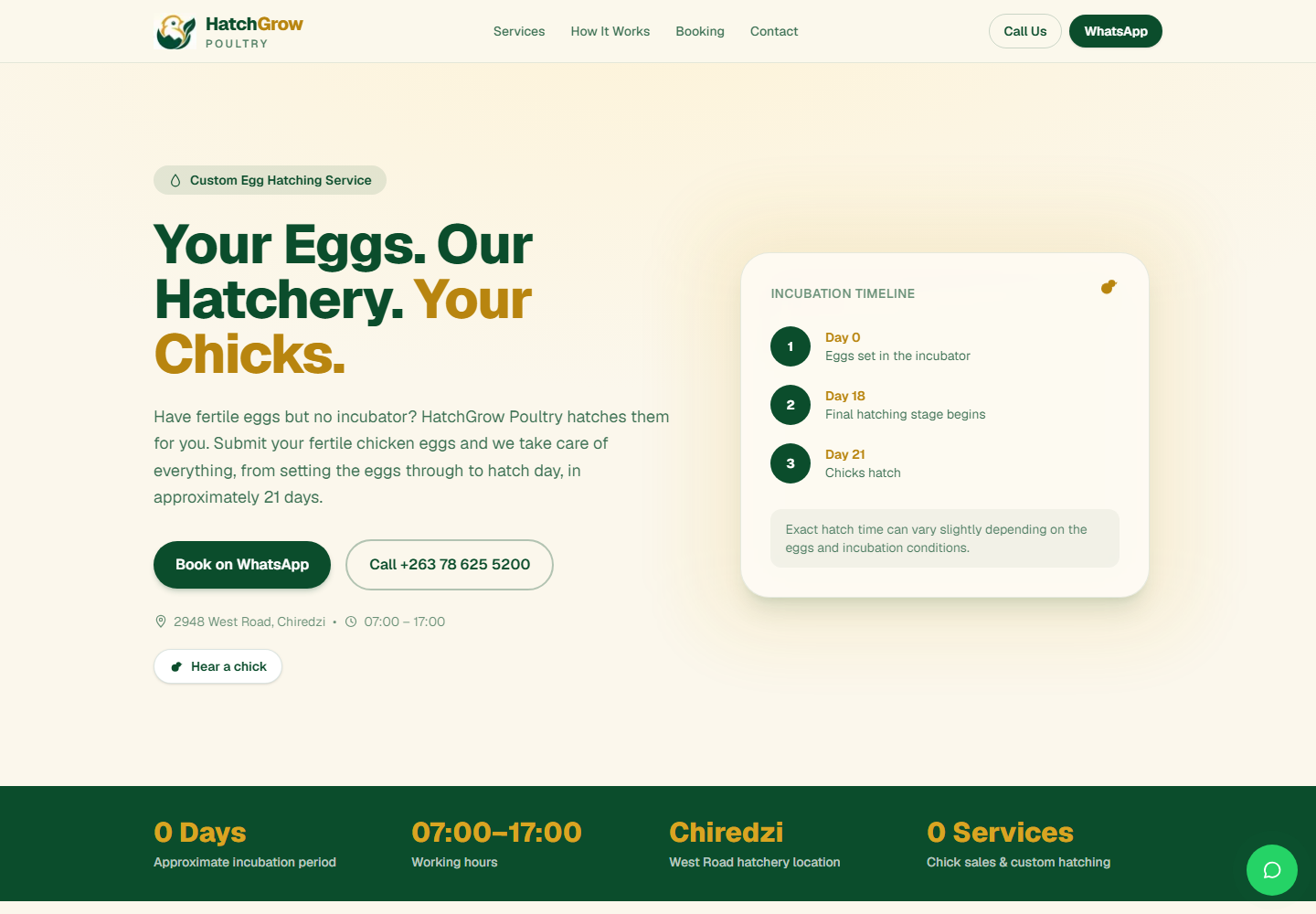 HatchGrow Poultry