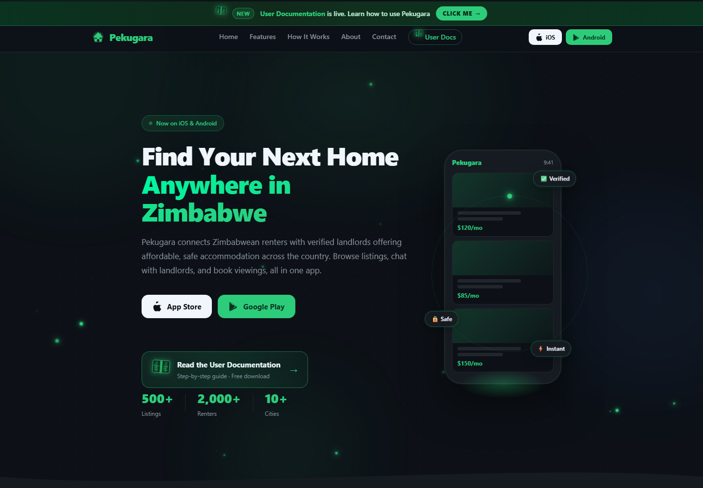 Pekugara website